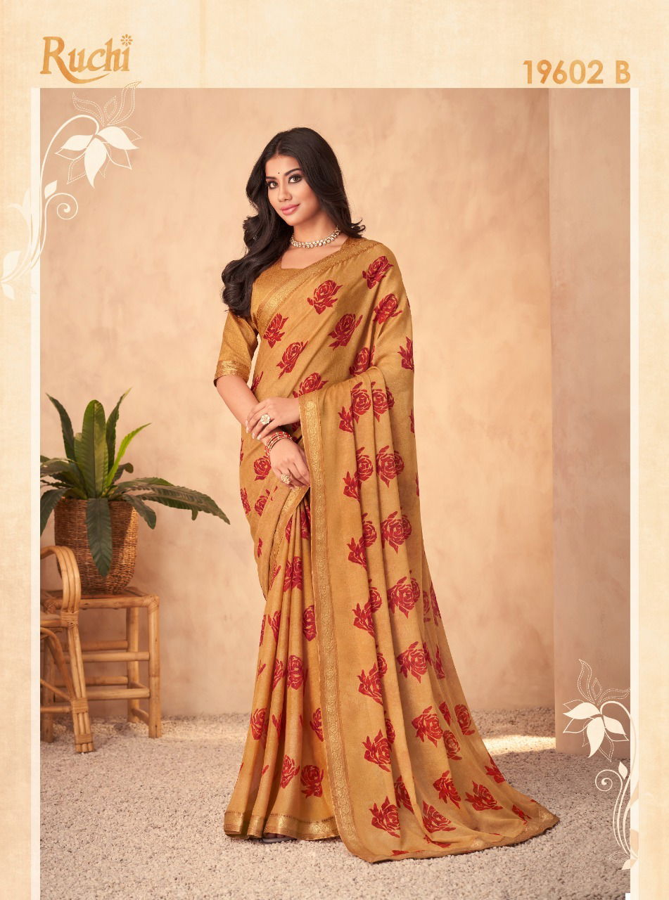 Chandni 3rd Edition Ruchi Wholesale Daily Wear Sarees Catalog